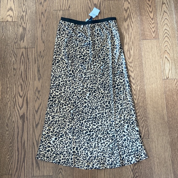 NWT French connection leopard skirt sz 6 - Picture 2 of 3